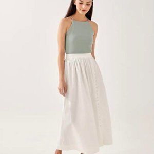 Liz Halter Neck Jersey Top